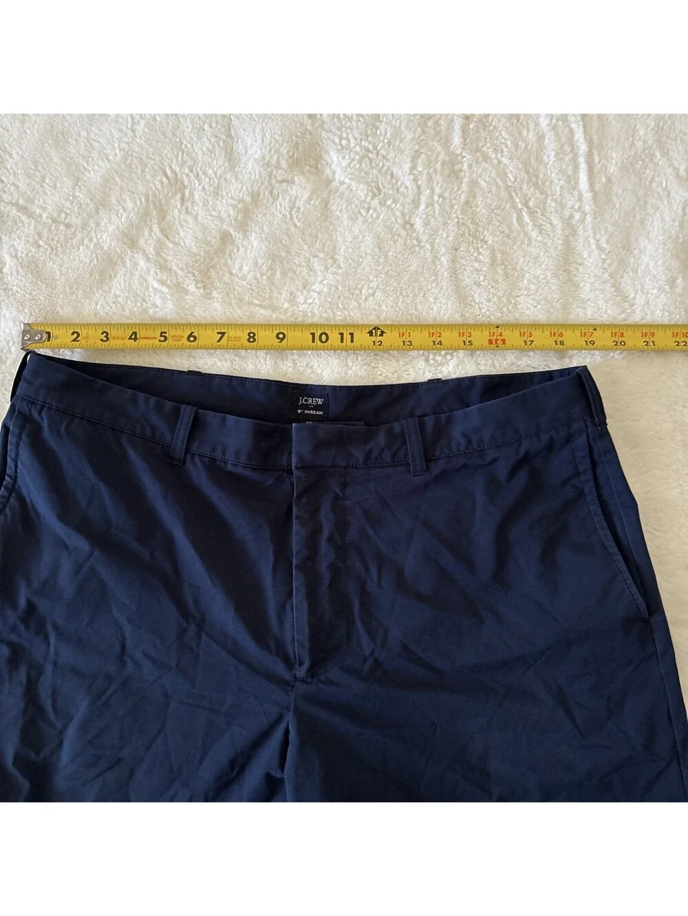 J. Crew Men's Chino Shorts Navy Blue Size 38 9